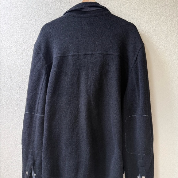 Toad&Co Men's Black Kennicott Shirt Jacket - Picture 13 of 16